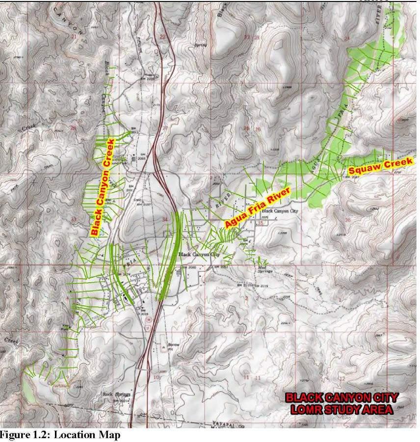 Recent Mapping Projects Agua Fria River / Black Canyon Creek / Squaw