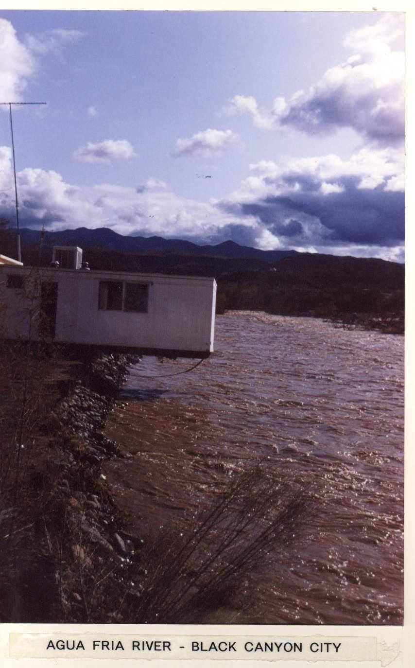 Floods Happen In Yavapai County Agua Fria River