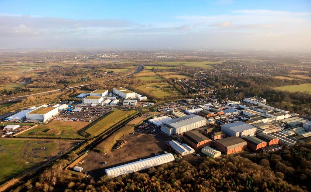 World class facilities with significant freehold backing 1 Pinewood 2 Shepperton 23 stages & 3 TV studios 1.3m sq. ft.