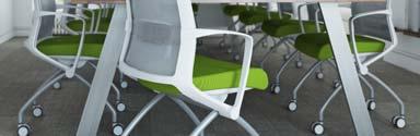 for workstations in the open plan,