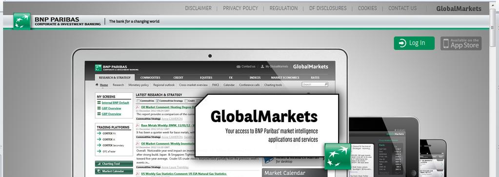 How to Access our Research www.globalmarkets.