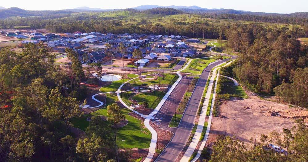 PROJECT OVERVIEW Flagstone - QLD» Sold 310 residential lots to date.