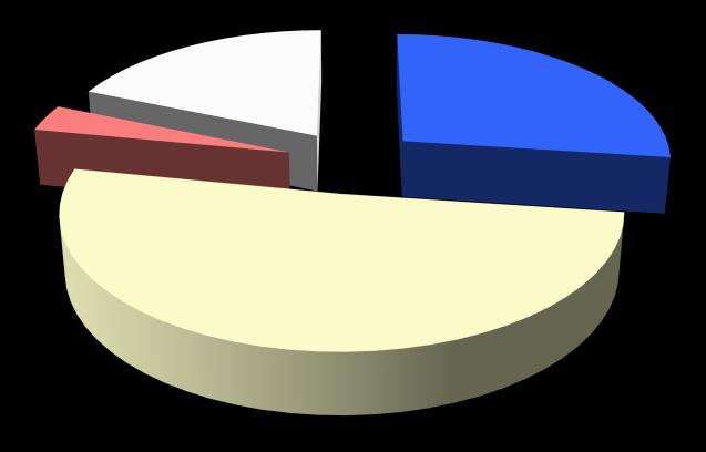 Results of the quantitative study of the effects of the introduction of the liquidity coverage ratio Currency composition of inflows 3% 19% 27% 51% The chart shows that the largest share, i.e. 51% of liquidity inflows of the banking sector relate to inflows in euros, 27% to inflows in dinars, 19% to inflows in US dollars and only 3% to inflows in Swiss francs.