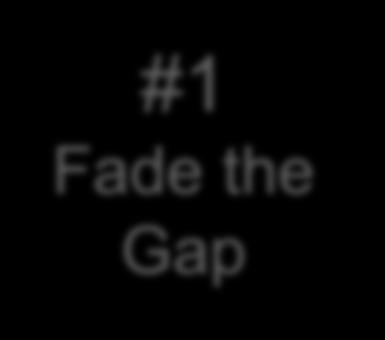 #1 Fade the Gap