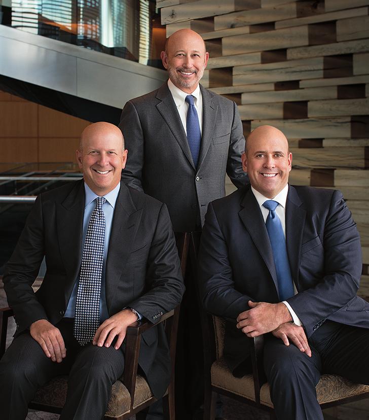 Letter to Shareholders Lloyd C. Blankfein Chairman and Chief Executive Officer (center) David M.