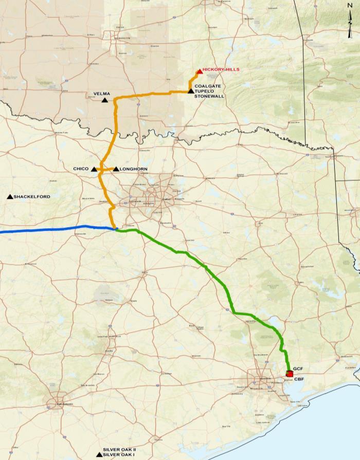 Grand Prix Extension into Southern Oklahoma Grand Prix s extension into southern Oklahoma integrates Targa s G&P positions in SouthOK and North Texas with its transportation and fractionation assets