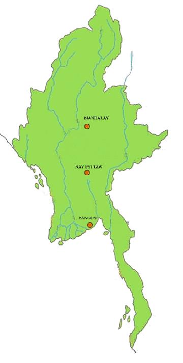 Myanmar in Brief v v v v In strategic location, Endowed with natural
