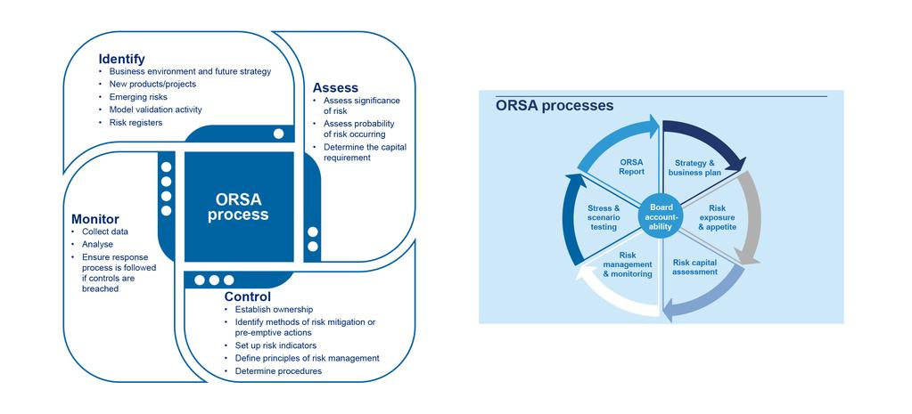 SLAL solvency and financial condition report B.3.2 Own Risk and Solvency Assessment The ORSA is a set of processes that underpin our ERM framework.