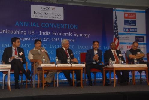 JNPT participates in IACC Annual Convention on "Unleashing India-US Economic Synergy" JNPT participated in a two-day Convention on "Unleashing Indo-US economic synergy" involving top policy makers