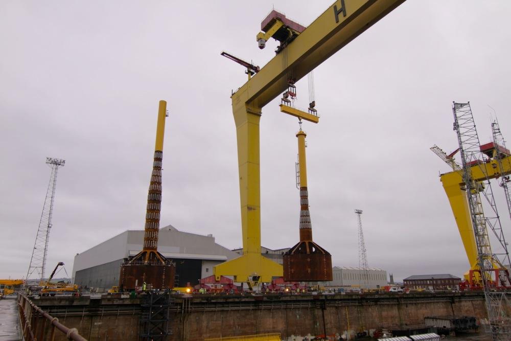 Harland & Wolff Focus on ship repair, ship building, steel fabrication and engineering services Was awarded a contract for design and fabrication of the Humber Gateway offshore windfarm substation