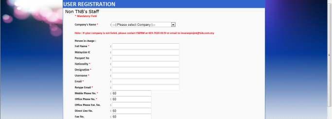 Figure 7 5) Fill up the form.