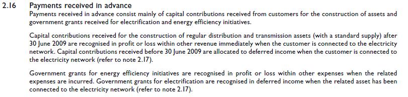 Revenue Variance Eskom Holdings RCA Submission FY 2016/17 Page: 22 Source: Eskom Annual Financial Statements, 31 March 2017, page 84.