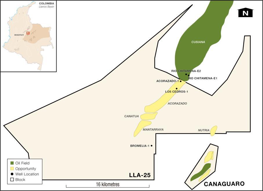 Llanos 25: Big E Exploration Potential 2018 Reserves Growth and 2019 Production Growth Proven hydrocarbon fairway on trend with Cusiana and Cupiagua fields 273 km 2 of high-quality 3D seismic and