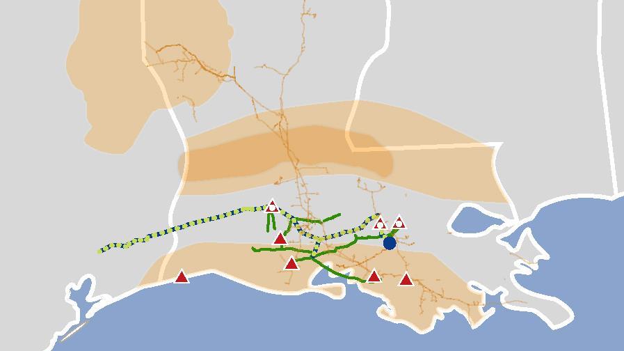 Growth Avenue: Organic Opportunities Cajun-Sibon Expansion ~139-mile pipeline from NGL supply hub in Mont Belvieu to NGL fractionation assets in South LA Supported by long-term,