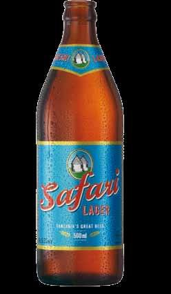 In 1977 the first purely Tanzanian Beer was born Safari