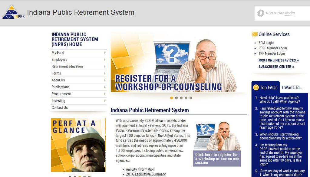 INPRS WEBSITE INFORMATION Additional resources are