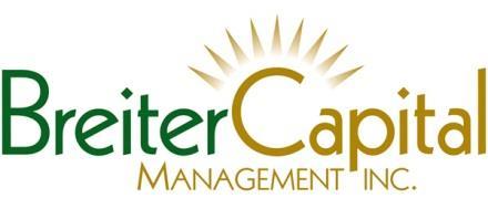 Breiter Capital Management, Inc. Anna Maria, FL 34216 www.breitercapital.