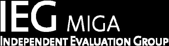 Evaluation Group-MIGA 2007