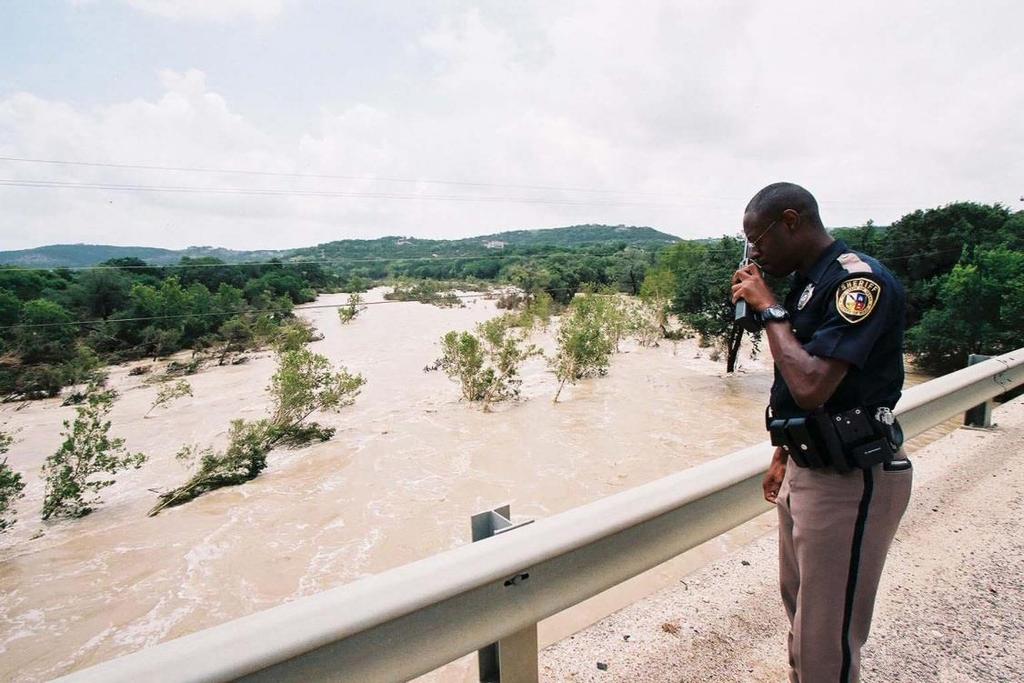 Areas of Texas Flooding Hill Country