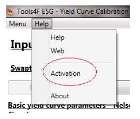 To get the Activation key, go to the web site www.tools4f.com and purchase the application. Once the license is ordered and paid, you will be sent the Activation key to your e-mail.