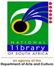 THE NATIONAL LIBRARY OF SOUTH AFRICA (NLSA) INVITATION TO TENDER FOR NATIONAL LIBRARY OF SOUTH AFRICA / MLO The National Library of South Africa wishes to appoint an independent consultant to be