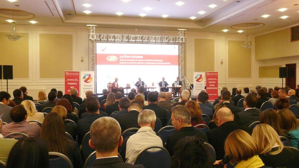 A business forum organized by the Foreign Investors Council and the Economic Chamber of Macedonia was held- INTENSIFICATION OF THE MUTUAL COOPERATION BETWEEN FOREIGN INVESTORS AND DOMESTIC COMPANIES