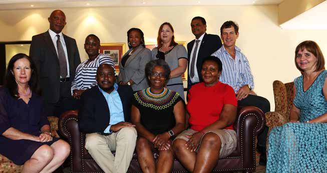 48 QCTO Council From left to right: Ms Stella Carthy, Dr Mafu Rakometsi, Ms Malebo Mogopodi (Lebona), Mr Malesela Maleka, Ms Pulane Masebe, Ms G Joyce Mashabela, Dr Denyse Webbstock, Mr Joe Samuels,