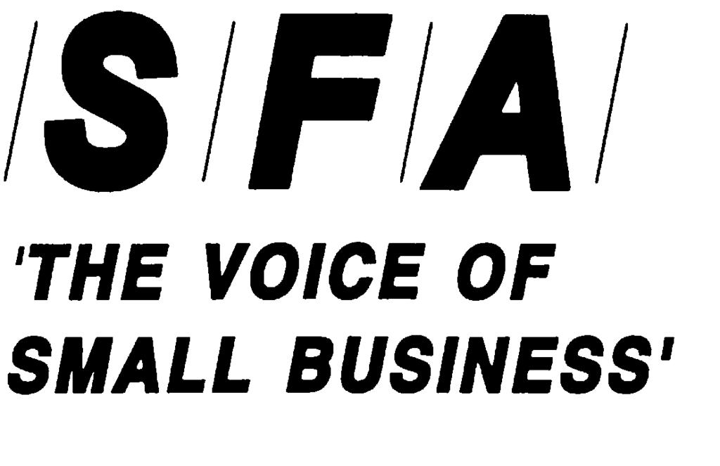 SMALL FIRMS ASSOCIATION Submission to the Low Pay