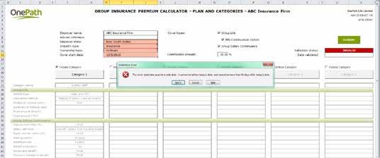 Ensure the fields are completed by selecting the applicable option from the drop down menu.