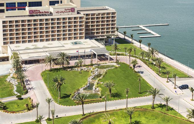 11- Hilton Garden Inn Ras Al Khaimah The first Hilton Garden Inn in the northern emirate and situated in the heart of the city beside the creek, Hilton Garden Inn Ras Al Khaimah is close to local