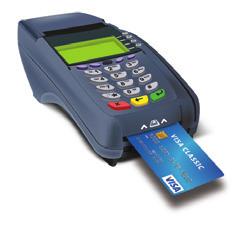 First Credit Union Visa cards feature chip technology for added security.