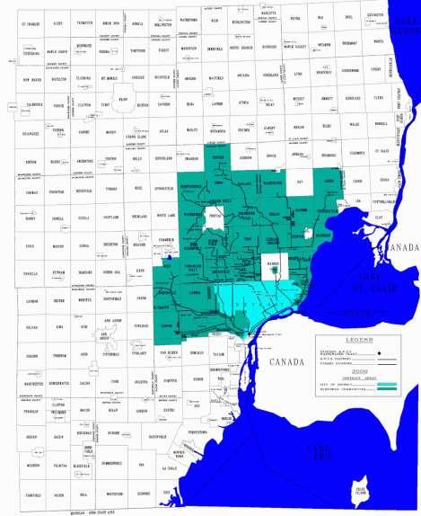 Encompasses Detroit and 76 Neighboring Communities Wastewater Service Area 946 Square-Mile Service Area 12 Pump Stations Nine CSO Facilities Average Daily Flow of 6 MGD Max
