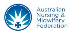Australian Nursing and Midwifery Federation - NSW Branch Finance Policy Implementation date: 1 July 2014