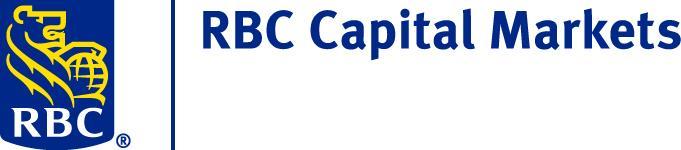 Disclaimer RBC Capital Markets is the business name used by certain branches and subsidiaries of the Royal Bank of Canada, including RBC Dominion Securities Inc.
