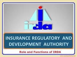 IRDA Reforms in the Insurance sector were initiated with the passage of the IRDA Bill in Parliament in December 1999.