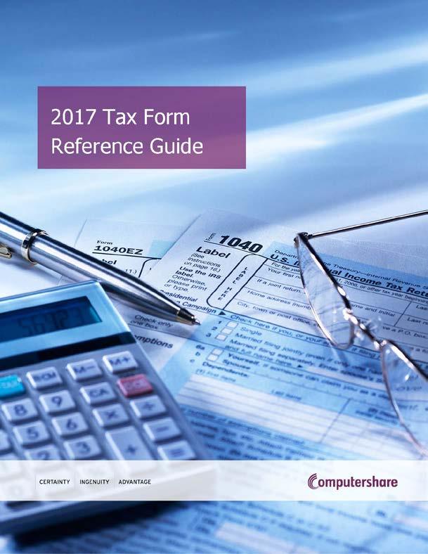 Computershare 2017 Tax