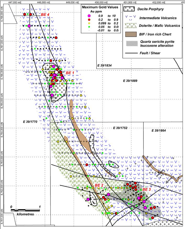 Lake Carey- Exploration Upside Large tenement package (~600km 2 ) Considerable scope for regional exploration success 25,000m of aircore drilling programme already defined 4 high priority gold
