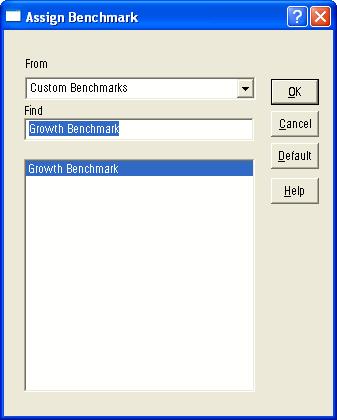 Creating Custom Benchmarks 7. Double-click Jill Green s Retirement portfolio to open it. 8.