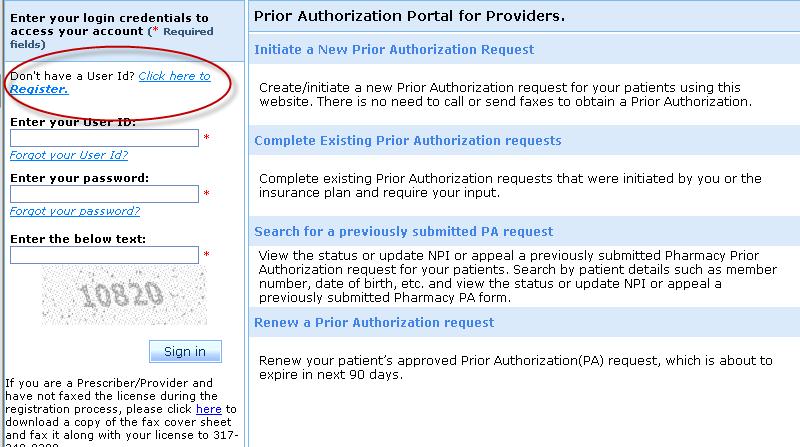 Registering for ExpressPAth Registration for ExpressPAth is required so that Care Continuum can validate the National Provider Identifier (NPI) of each provider using the tool.