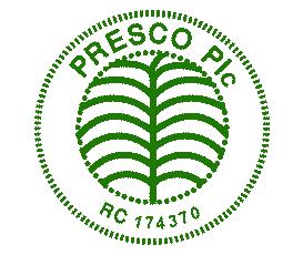 PRESCO PLC Condensed financial statements for the 3 months period ended