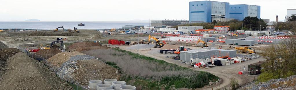 Hinkley Point C Proposed 2 EPR reactors totaling 3,260 MW capacity. Southwest England (Somerset) at the site of Hinkley A (closed) and B (operating). Lead contractor, EDF.