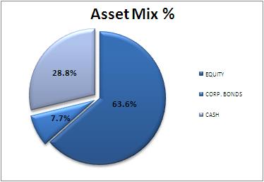 AmMetLife Takaful Balanced Fund September Moderate a) 60% - FTSE Bursa Malaysia Hijrah Syariah Index (or FBMHS ) Equity b) 40% - MayBank Al-Mudharabah (GIA) 12 months- Fixed Income c) Equity Max 70%