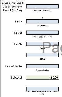 Rental Income: PRMG allows two options to calculate net rental income.