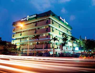 Indonesia Siloam Hospitals West Jakarta Located 6 km west of Jakarta Central, Siloam Hospitals West Jakarta serves a catchment of over 2.1 million 1 residents in the West Jakarta area.
