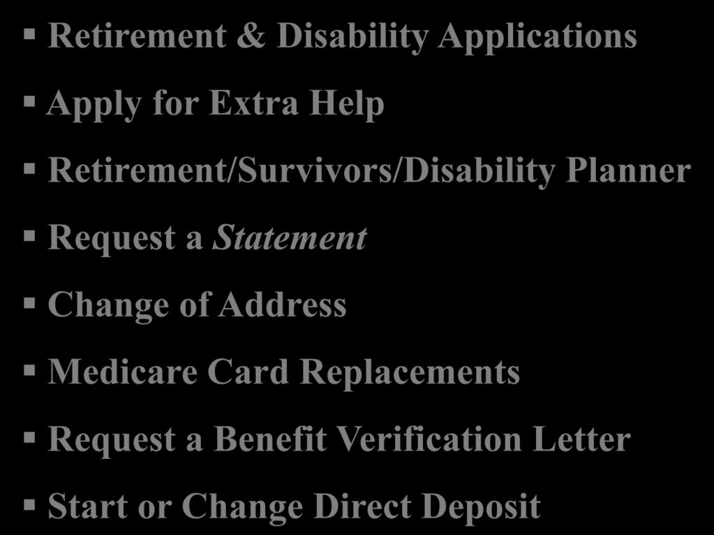 Planner Request a Statement Change of Address Medicare Card