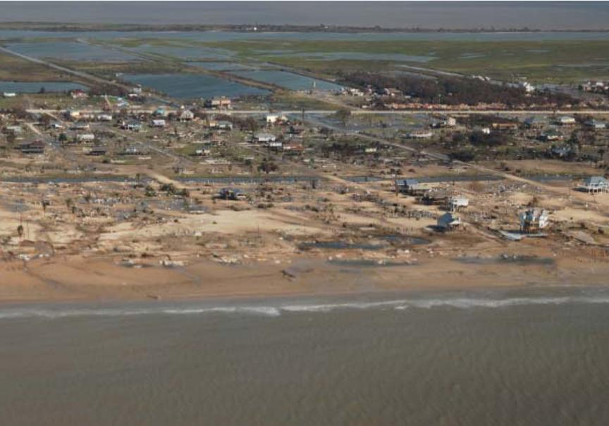 September 15, 2008 after Hurricane Ike had passed through.