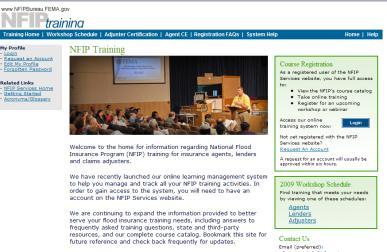 Training Information www.nfipiservice.