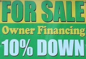 The Alternate Solution! On average 6% of residential sales involve some sort of seller financing.