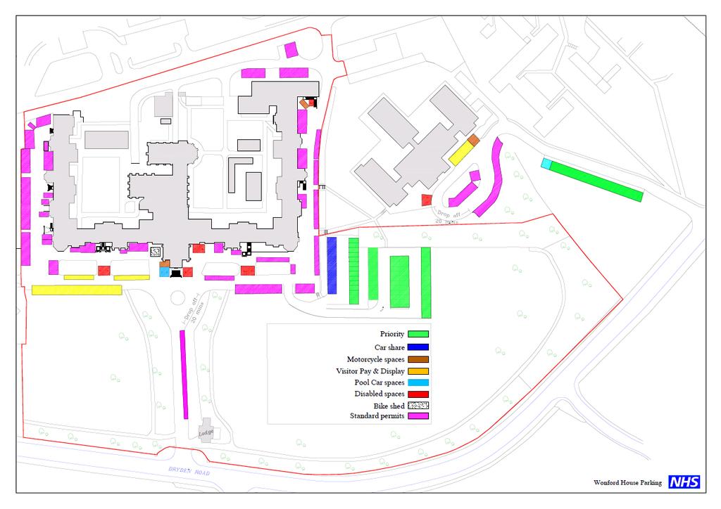 Appendix A Car Parking Plan NB: Car Park plan will be monitored on a