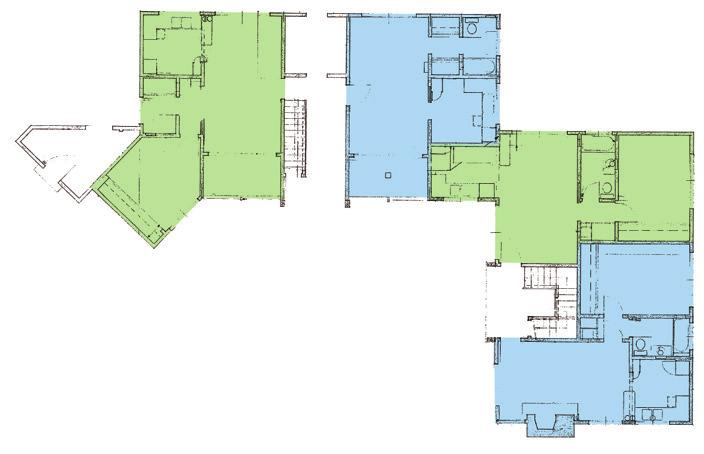 Floor Plans Unit #5 1BD, 683 SF Unit #6 Studio, 440 SF Deck Deck Unit #7 1BD, 594 SF SECOND FLOOR Unit #1 1BD, 673 SF Unit #2 Studio, 521 SF Unit #3 1BD, 594 SF Unit #8